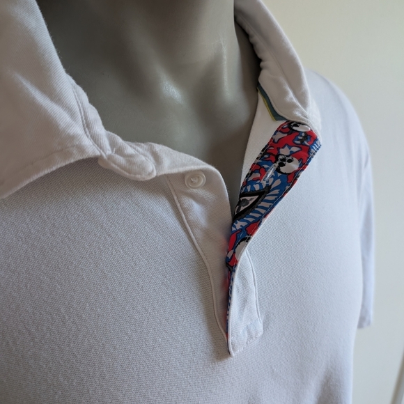 ROBERT GRAHAM White Polo Shirt - Picture 6 of 13
